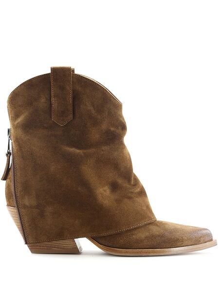  Notabene 60mm Zorro Suede Boots - Brown 