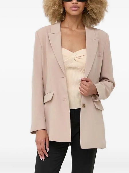  Notes Du Nord Single-breasted Button Blazer - Neutrals 