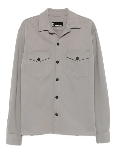  Notrainproof Flap-pocket Shirt - Grey 