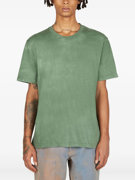  Notsonormal Washed Crew-neck T-shirt - Green 