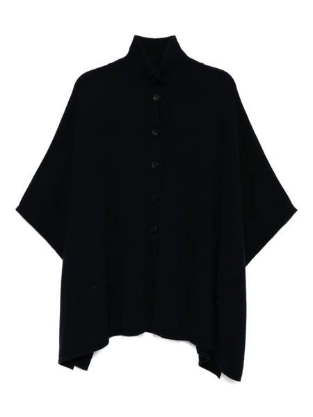  N.peal Buttoned-up Cape - Blue 