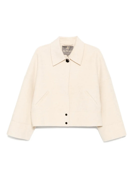  N.peal Cash Short Jacket - Neutrals 