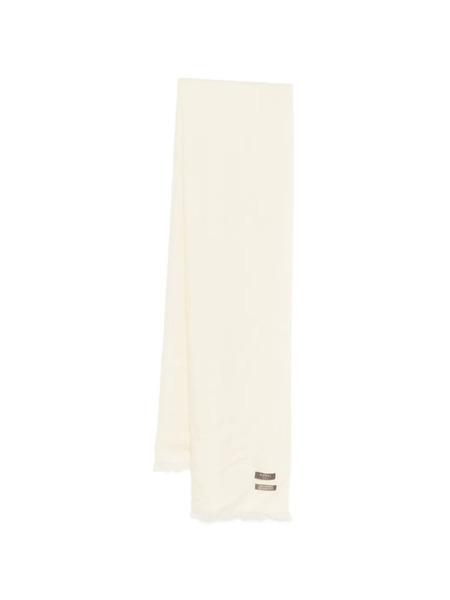  N.peal Fringed Pashmina Stole - Neutrals 