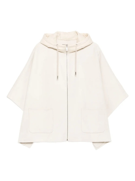  N.peal Hooded Cape - Neutrals 
