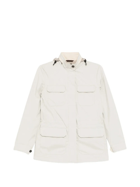  N.peal Hooded Pocket Jacket - Neutrals 
