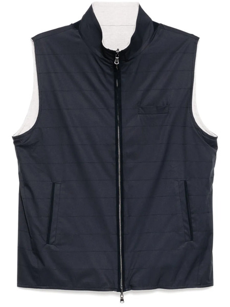  N.peal Reversible Gilet - Blue 