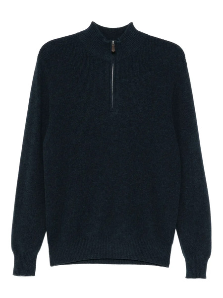  N.peal Ribbed Sweater - Blue 