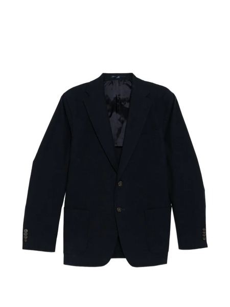  N.peal Single-breasted Notched Collar Blazer - Blue 