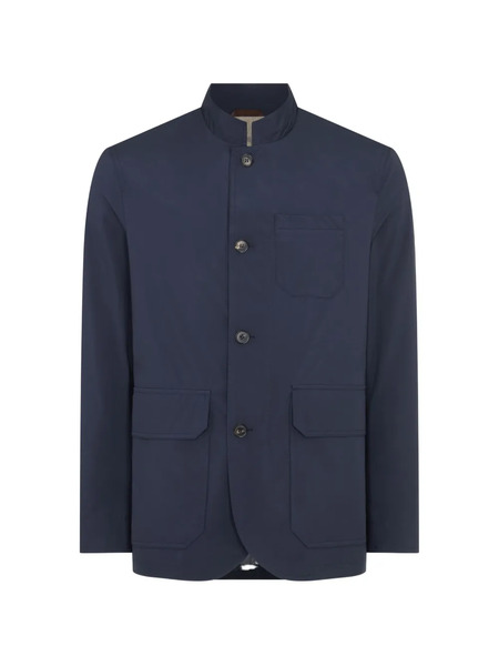  N.peal Stand Collar Jacket - Blue 