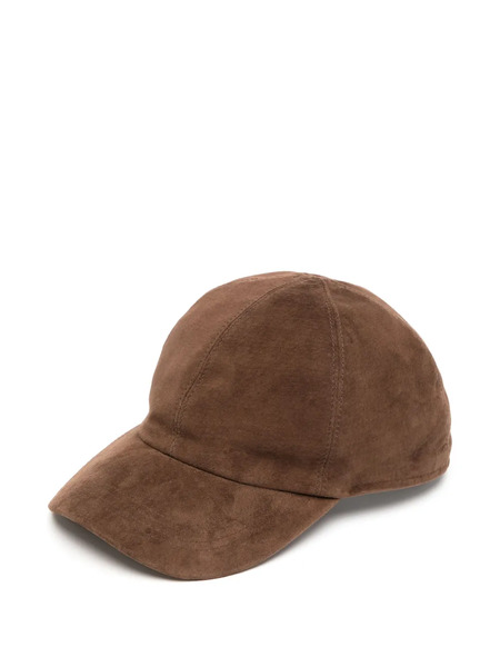  N.peal Suede Cap - Brown 