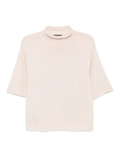  N.peal Turtleneck Knitted Top - Neutrals 