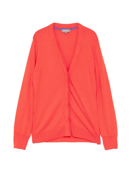  N.peal V-neck Cardigan - Red 
