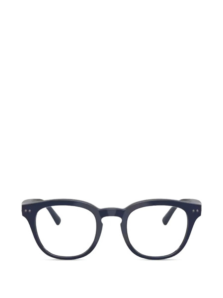  Nuance Round-frame Glasses - Blue 