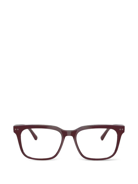  Nuance Square-frame Glasses - Red 