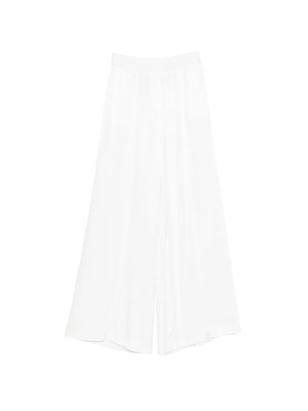  Nude Elasticated Trousers - White 