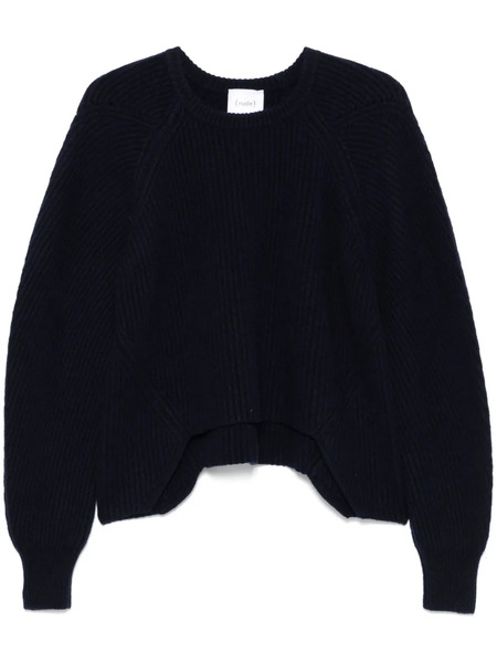  Nude Wool Sweater - Blue 
