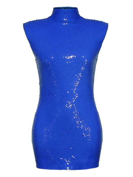  Nuè Sequin Mini Dress - Blue 