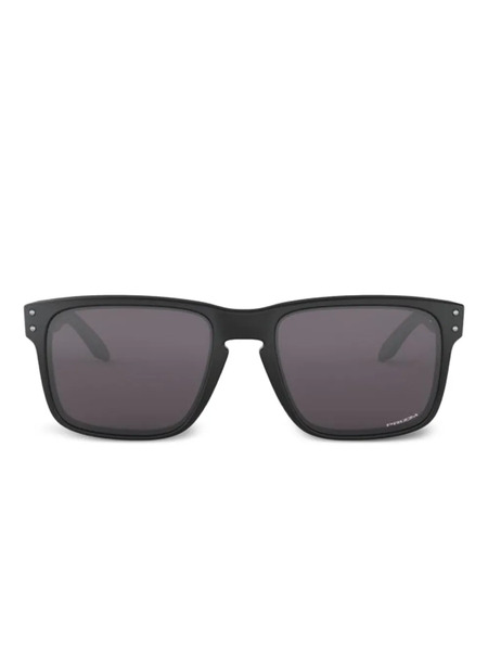  Oakley Holbrook Matte Square Sunglasses - Black 
