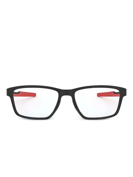  Oakley Metalink Rectangle-frame Glasses - Black 