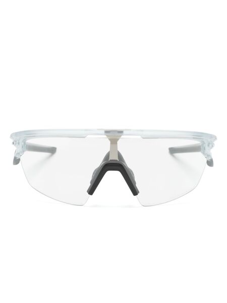  Oakley Sphaera Shield-frame Sunglasses - Grey 