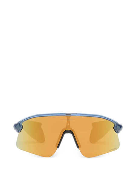  Oakley Stunt Devil Geometric Sunglasses - Blue 