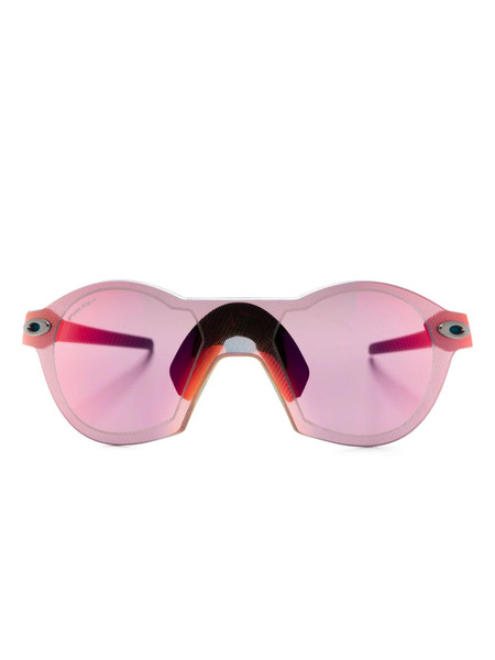  Oakley Subzero Round-frame Mirrored Sunglasses - Blue 