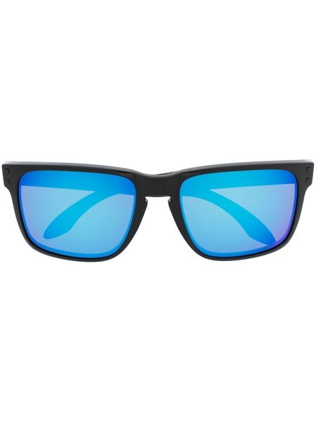  Oakley Wayfarer-frame Mirrored Sunglasses - Black 