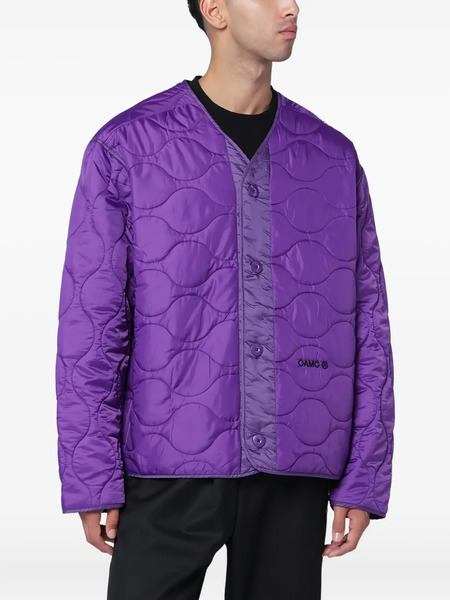  Oamc Button-fastening Jacket - Purple 