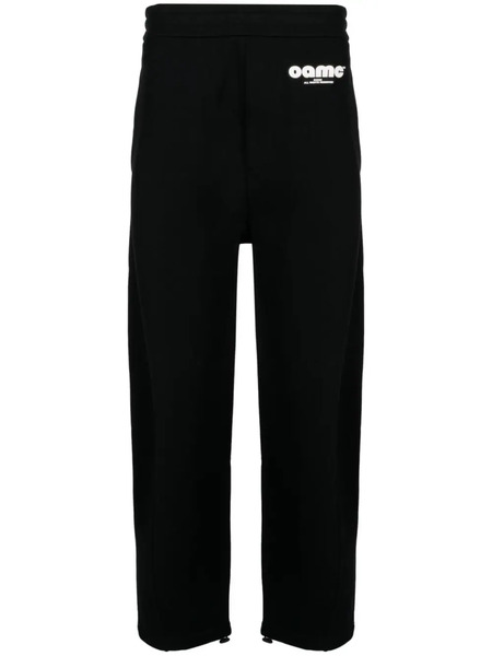  Oamc Logo-patch Track Pants - Black 