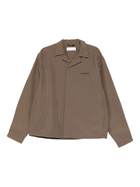  Oamc Peacemaker Embroidery-logo Shirt Jacket - Green 