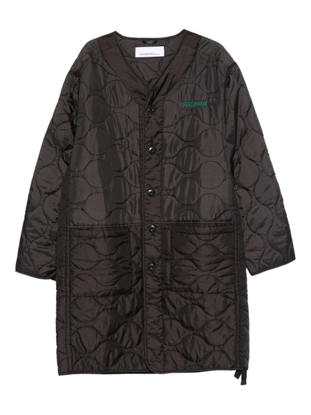  Oamc Peacemaker Long-sleeve Pocket Coat - Black 