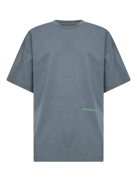  Oamc Peacemaker Peacemaker Logo-print T-shirt - Grey 
