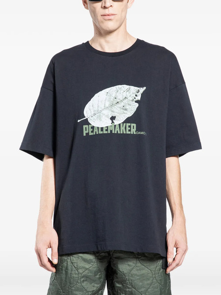  Oamc Printed T-shirt - Black 