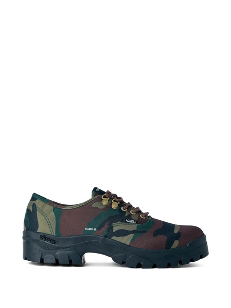  Oamc X Vans Camouflage-pattern Sneakers - Green 