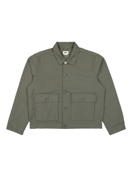  Obey Front-pocket Jacket - Green 