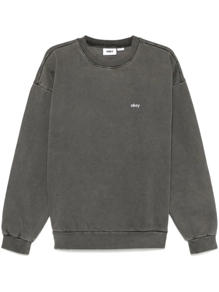  Obey Lowercase Sweatshirt - Grey 