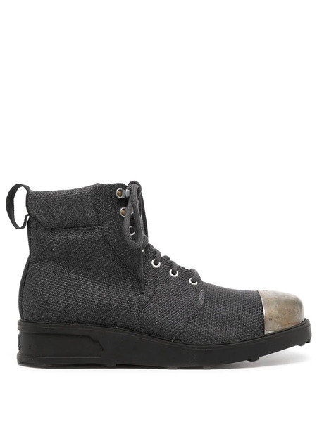  Objects Iv Life Lace-up Ankle Boots - Black 