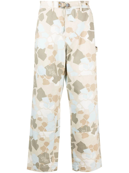  Objects Iv Life Mid-rise Wide-leg Jeans - Neutrals 