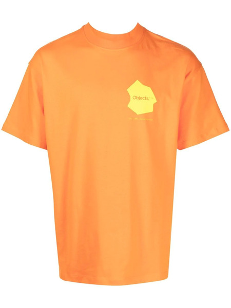  Objects Iv Life Slogan-print T-shirt - Orange 