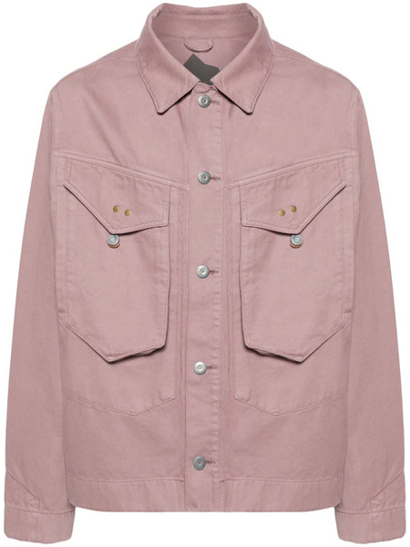  Objects Iv Life Traditional Denim Jacket - Pink 