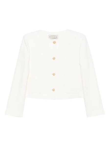  Occleus Milan Fitted Jacket - Neutrals 