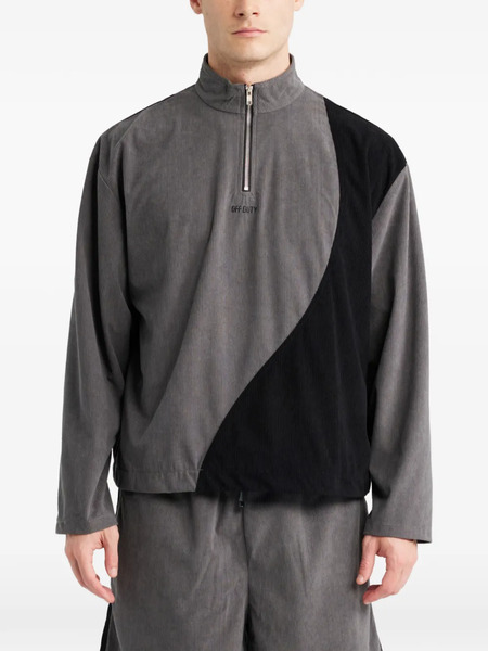  Off Duty Corduroy Pullover - Grey 