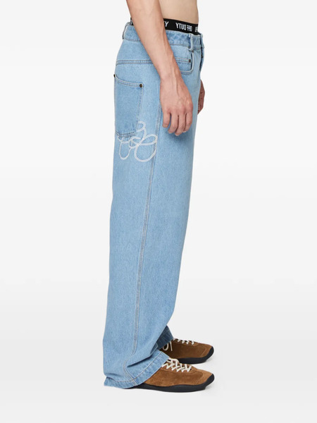  Off Duty Denim Pants - Blue 