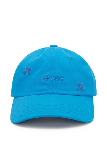  Off Duty Logo-detail Cap - Blue 