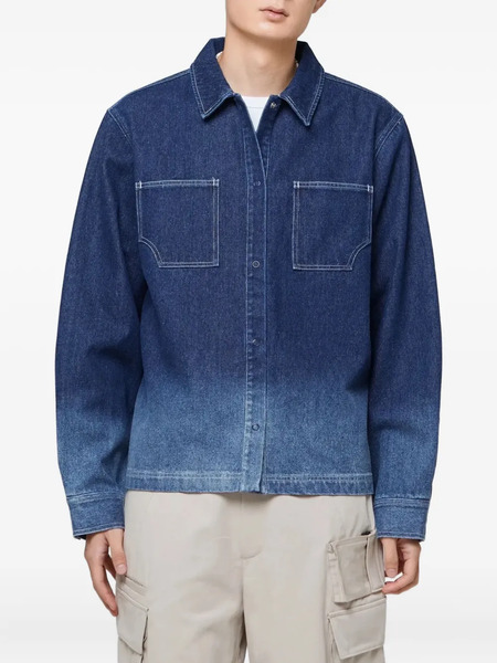  Off Duty Ombre Denim Jacket - Blue 