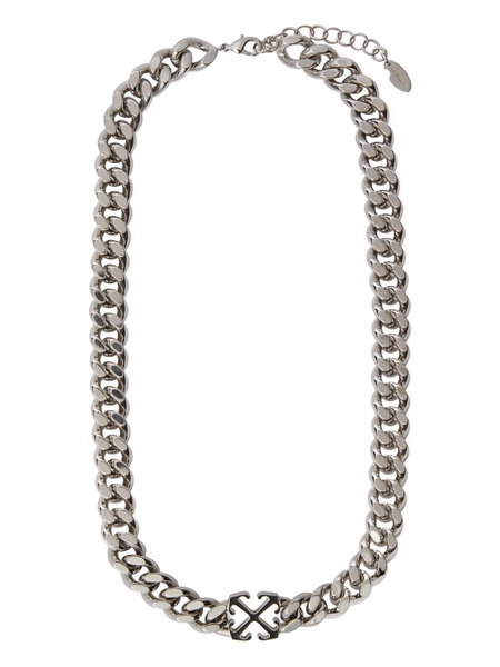  Off-white Arrow Chain Necklace - Silver 