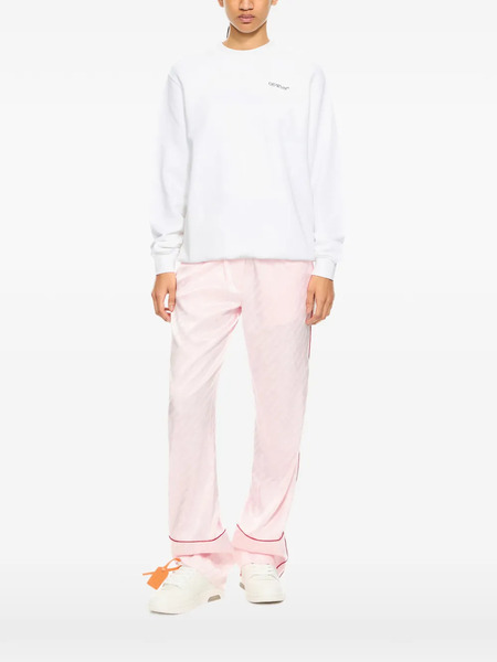  Off-white Arrow Glowing Flower Sweatshirt 