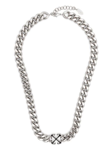  Off-white Arrow Necklace - Silver 