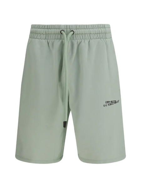  Off-white Arrow Skate Shorts - Green 