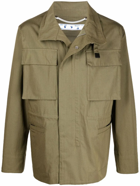  Off-white Arrows Lightweight Jacket - Green 